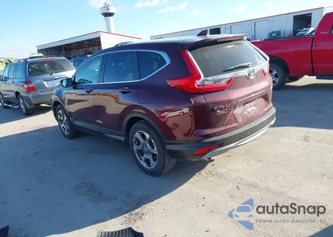 2019 Honda Cr-V Ex-L z USA, uszkodzony, nr VIN 7FARW2H89KE015097